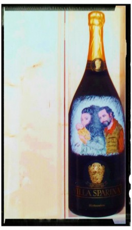 Magnum decoratoa  in passato per Villa Sparina  in occasione della nascita della figlia di Diego Abatantuono